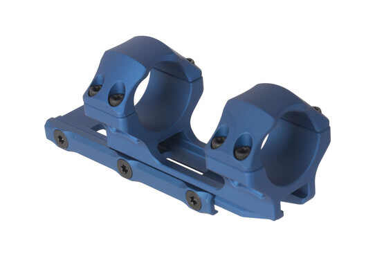 Leapers UTG ACCU-SYNC blue medium height scope mount pushes 30mm rifle scopes forward 34mm for proper eye relief